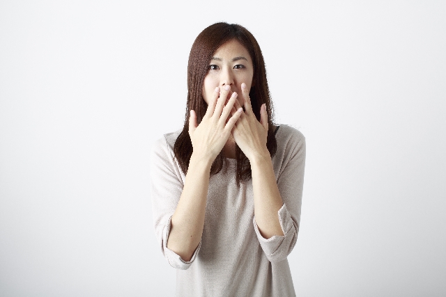 驚く女性2