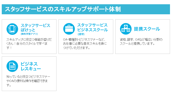 スタッフサービス研修