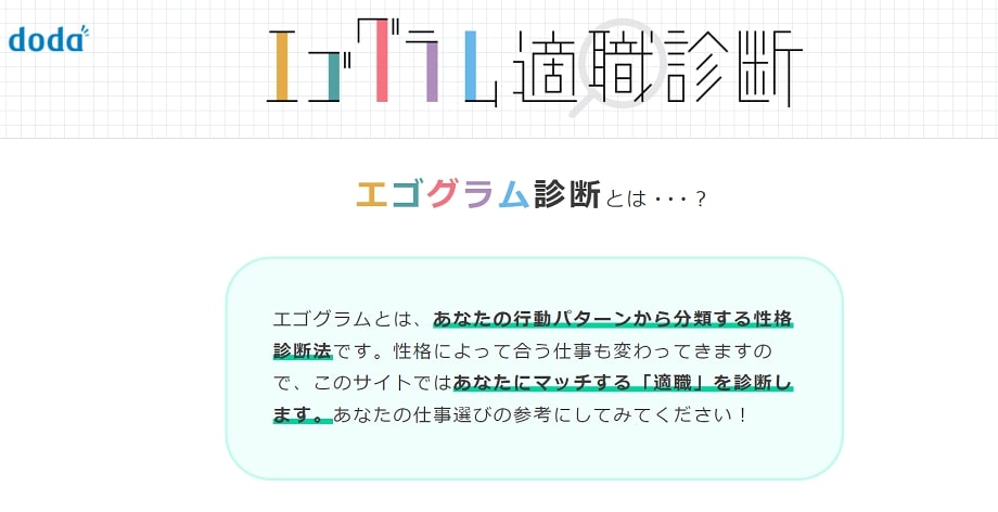 エゴグラム適職診断