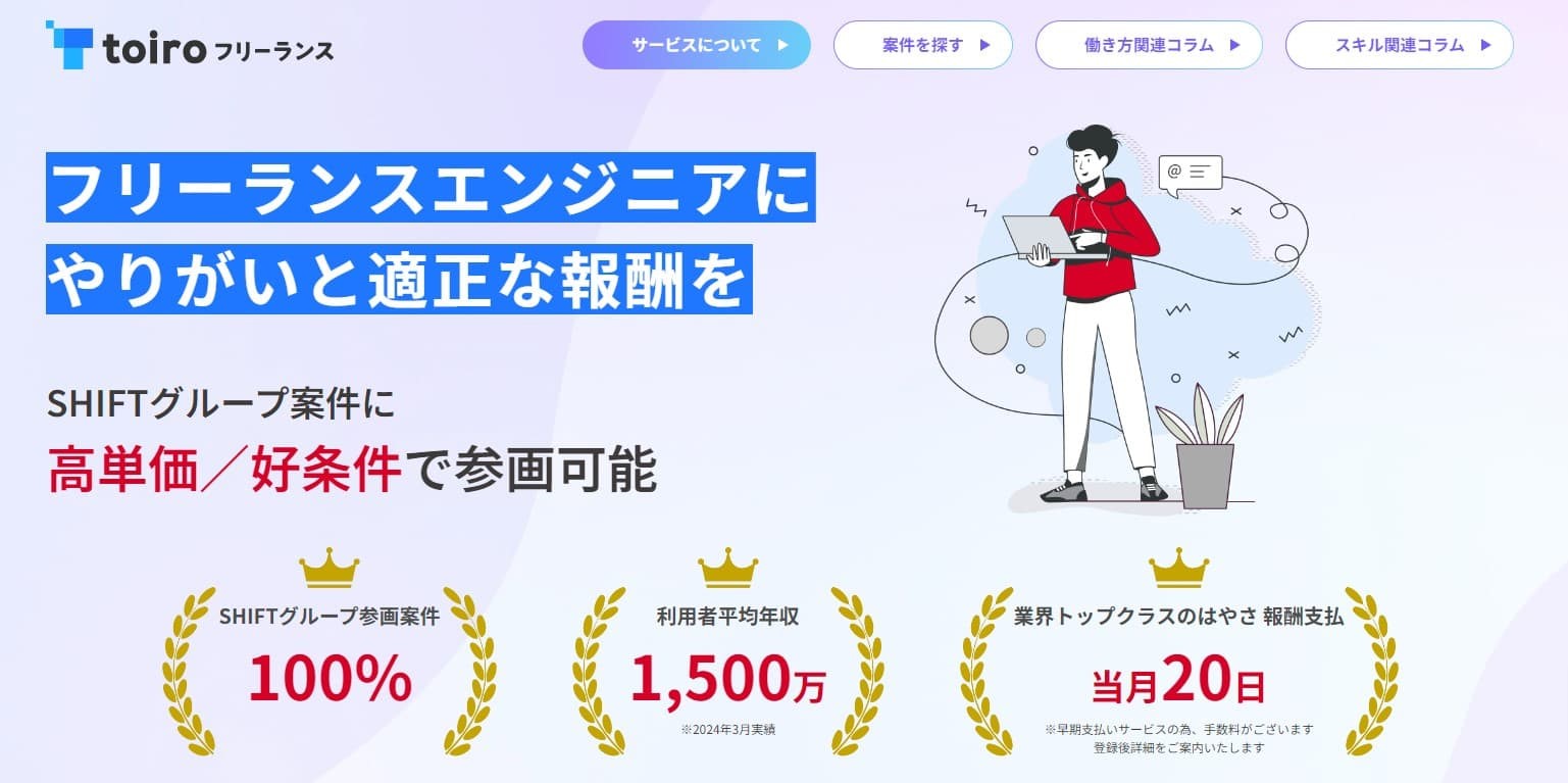 toiroフリーランス