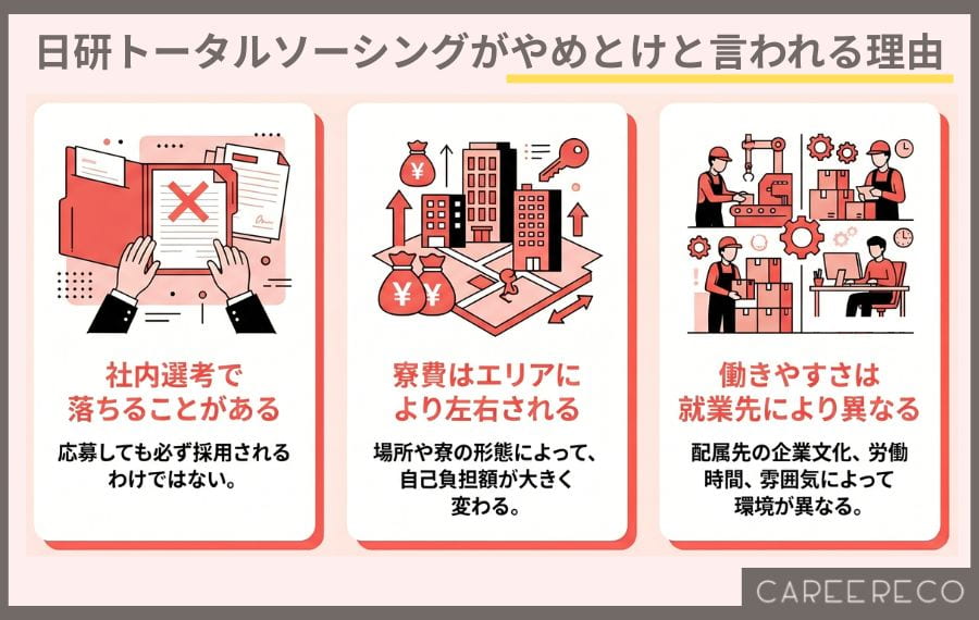 日研トータルソーシングの悪い評判からわかるやめとけと言われる理由