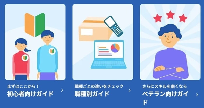 ワークオールのスキルアップガイド